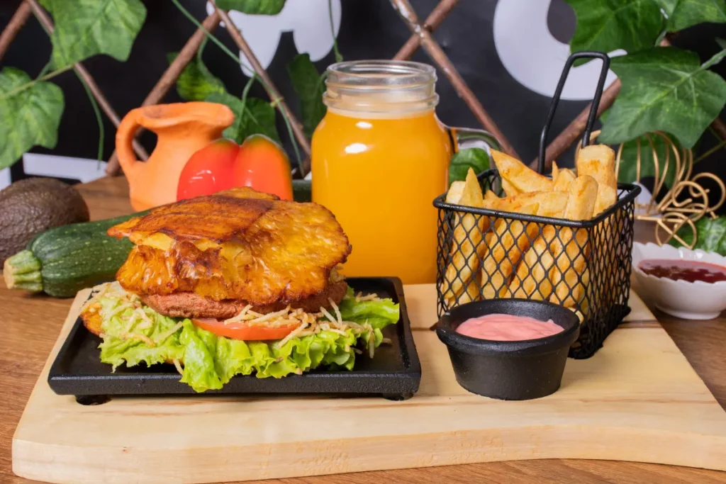 HAMBURGUESA PLATANO