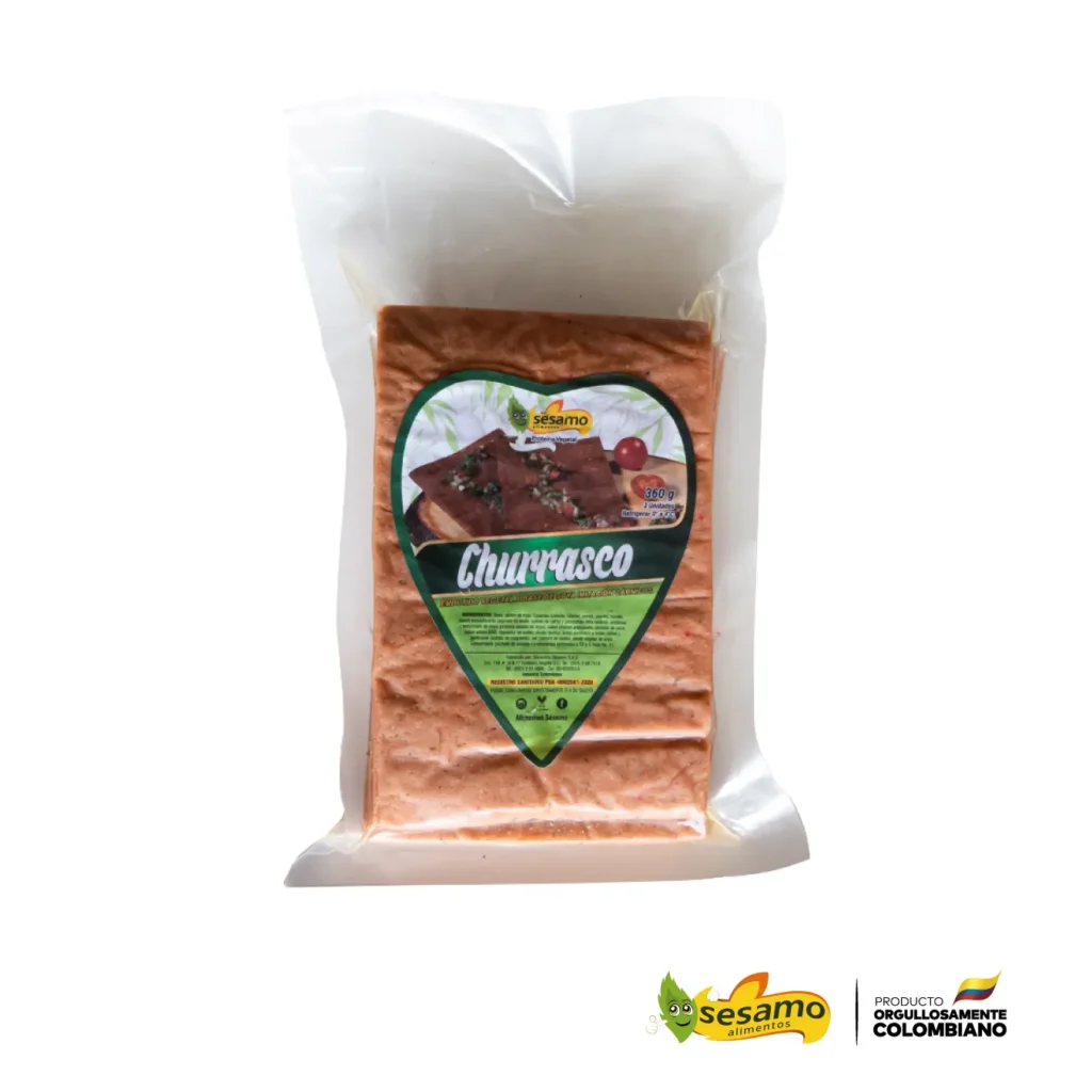 Churrasco de seitán adobado - 350 G